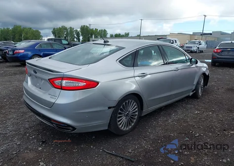 2014 Ford Fusion Titanium z USA, uszkodzony, nr VIN 3FA6P0K92ER174814